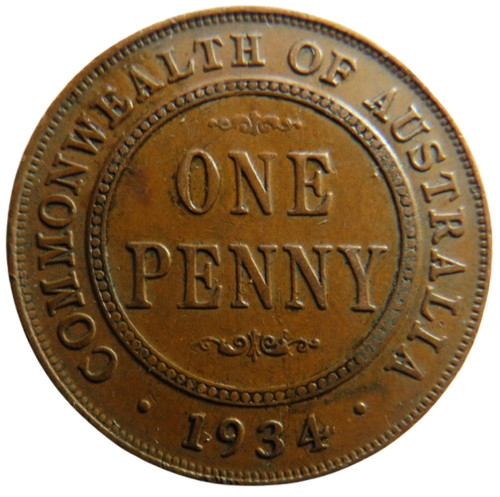 1934 king george australia - king,