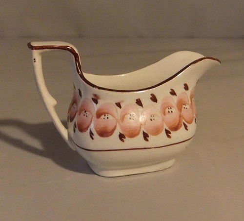 Tiny pearlware butter - pearlware,