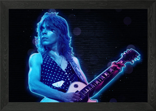 Randy rhoads framed - randy, wall