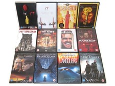 Stephen King Horror DVD Bundle Collection X 12 Film Set Doctor Sleep IT Shining
