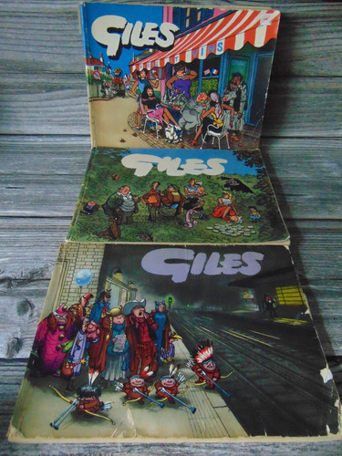 Giles annuals 1954 1956 - annuals, /