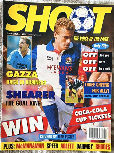 Vintage shoot football - shoot,
