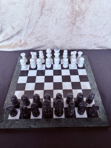 Marble contemporary chess - contemporary, set