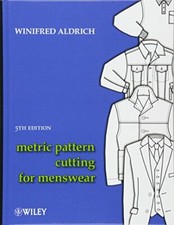 Metric Pattern Cutting for Menswear. Aldrich 9781405182935 Fast Free Shipping**