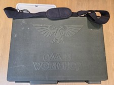 Warhammer Citadel Large Green Case With Foam Games Workshop With Strap