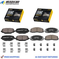 Front Rear Brake Pads for