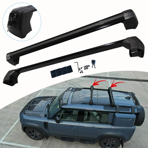 Black roof rack cross bars - roof,
