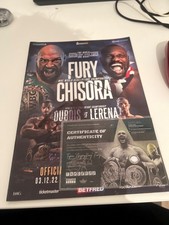 magazine tyson fury signed