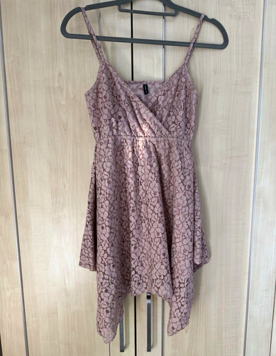 Young floral lace neck - floral, v-neck