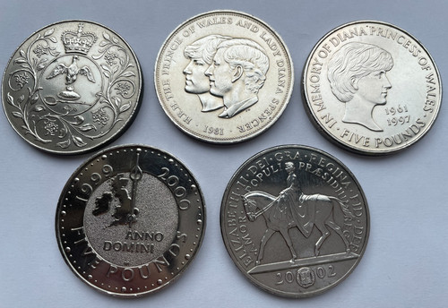 Royal mint five - mint, £5