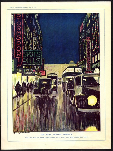 Real traffic problem 1934 - traffic,