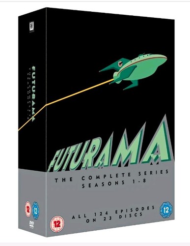 Futurama seasons 12 dvd - futurama:,