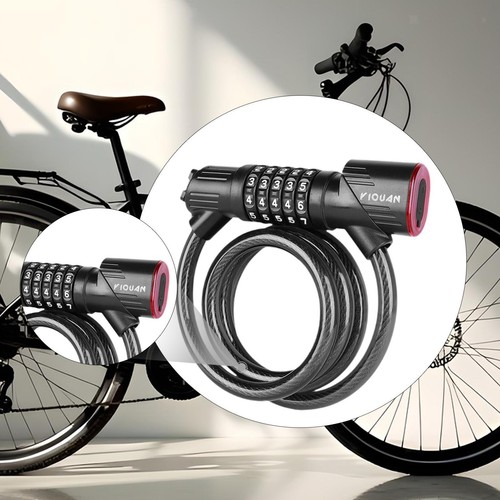 Combination bike lock cable - bike,