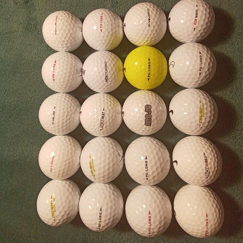 Nike mix used golf balls - 20,