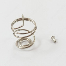 Power unit battery spring