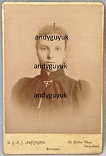 CABINET CARD LADY NAMED ALICE