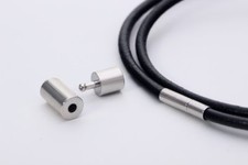 5X  4MM SILVER PLATED  BAYONET