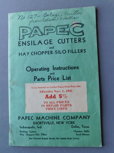 Papec ensilage cutters - ensilage,