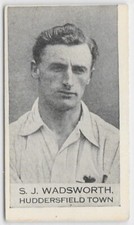 1923 Clarnico/Poppleton 'Footballers’ - S J Wadsworth - Huddersfield Town
