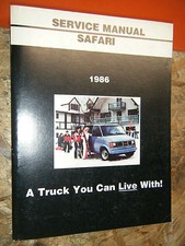 1986 GMC SAFARI M/L VAN