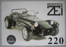 Westfield ZEi 220 sales sheet Brochure