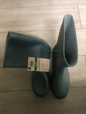 Town & Country Half Length Wellington Boots size 9 unisex, Green, New