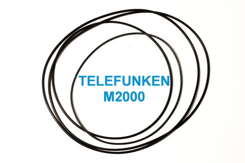 Set belts telefunken - belts, m