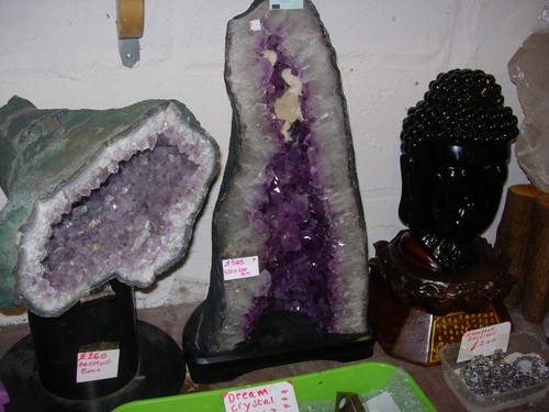 Amethyst geode brazil cave - brazil,