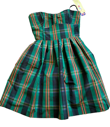 Tara starlet green plaid - tara,
