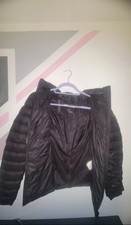 black DKNY coat