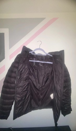 Black dkny coat - black,