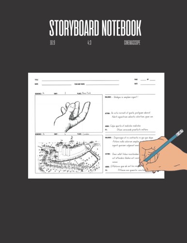 Storyboard notebook matte - storyboard,