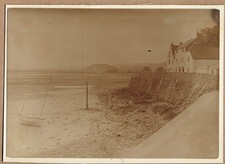 View of Minehead harbour, Somerset. Original c.1910 photograph
