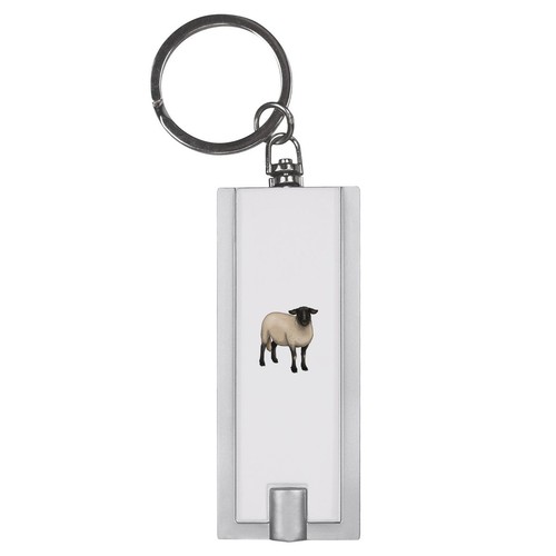 Suffolk sheep led keyring - led,