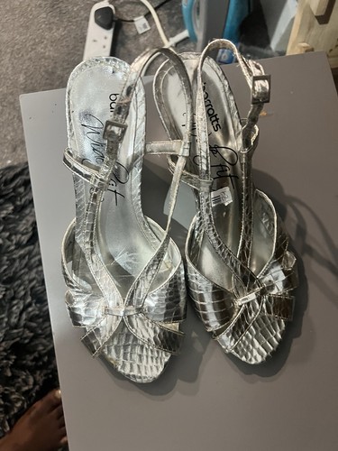 Barratt silver sandals - 6,