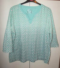 Tigi, Turquoise, Cotton, 3/4