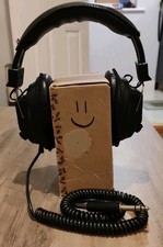 Philips EM-6146 Vintage Headphones - Damaged - READ DESCRIPTION
