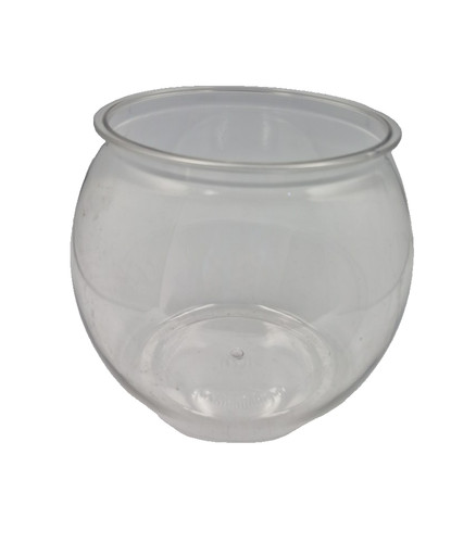 Goldfish fish bowl clear 17cm - goldfish,
