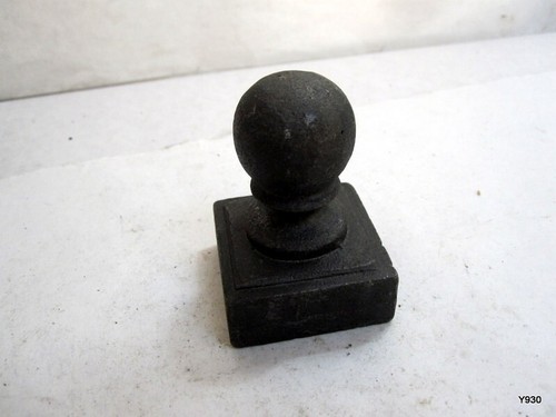 Cast iron ball fence - iron,