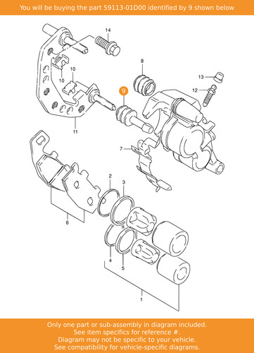 Suzuki insulator axle - insulator,,