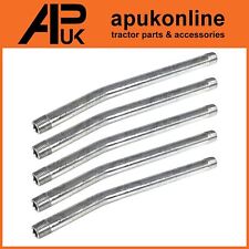 5x Grease Gun Tubes Cranked Rigid 1/8 for JCB Excavator Backhoe Loadall Fastrac