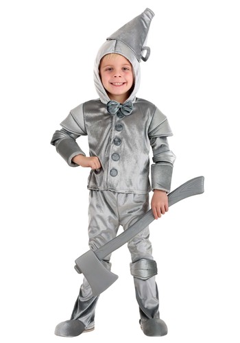 Toddler silver tin man - silver,