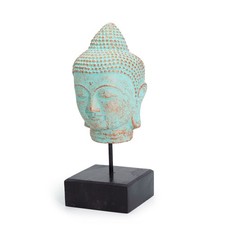 Stillness Buddha Head on Stand