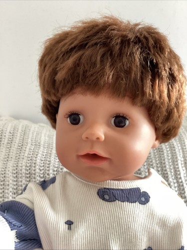 Baby born little brother - born, doll
