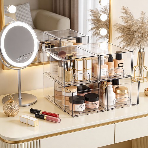 Pack clear acrylic makeup - 2/4,
