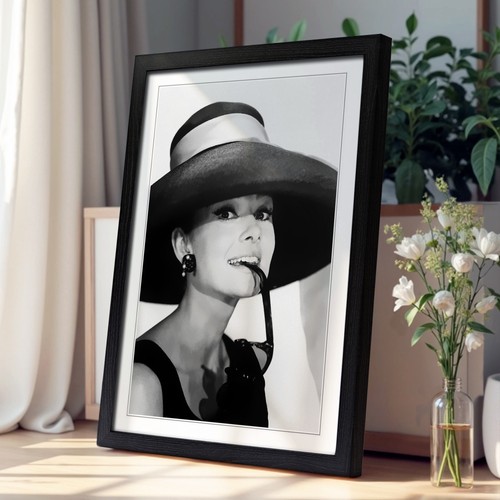 Audrey hepburn framed wall - framed, art