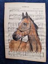 Original Horse Watercolour