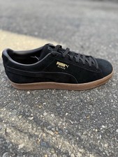 PUMA Suede Gum Black Gum Mens