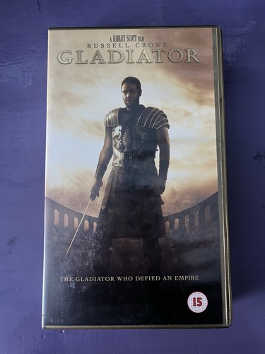 Gladiator vhs home video - gladiator,