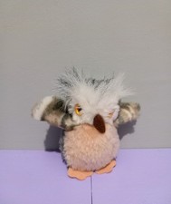 Ark Toys Fluffy Little Owl Plush Toy Brown Beige Soft Toy